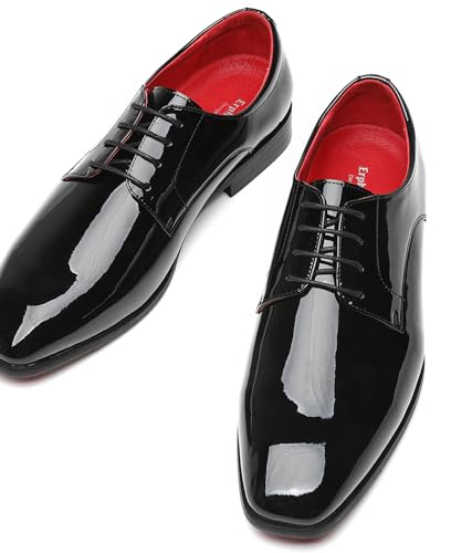 Men's Blake Oxfords Patent Leather Comfortable Dress Wedding Party Shoes