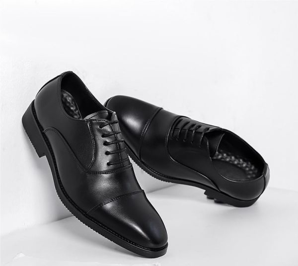 Men's Ventilated Formal Dress Shoes - Wedding Heels and Business Sneakers