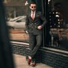 3.15 inch Invisible Height Increasing Men's Elevator Shoes, 8cm Hidden Lift Breathable All-Day Comfort, Full-Grain Oxford