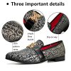 Men's Fashion Classic Loafers Luxury Loafer Shoes and Weeding Dress Shoes for Men