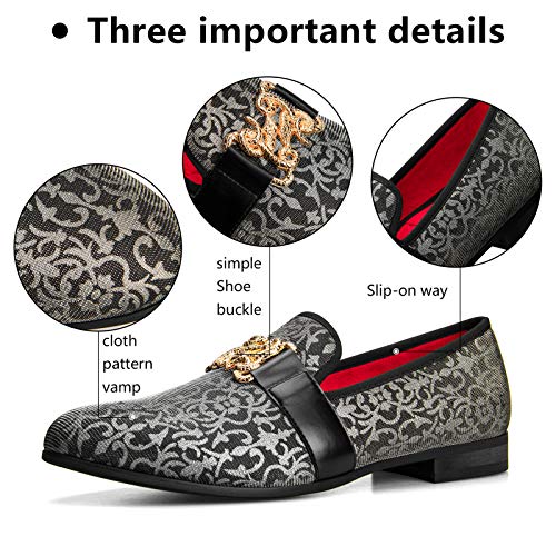 Men's Fashion Classic Loafers Luxury Loafer Shoes and Weeding Dress Shoes for Men