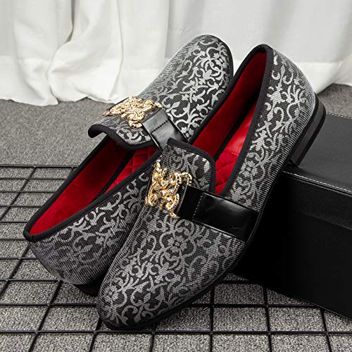 Men's Fashion Classic Loafers Luxury Loafer Shoes and Weeding Dress Shoes for Men
